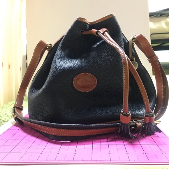 Dooney & Bourke Handbags - Dooney & Bourke All-Weather Leather Bucket Bag
